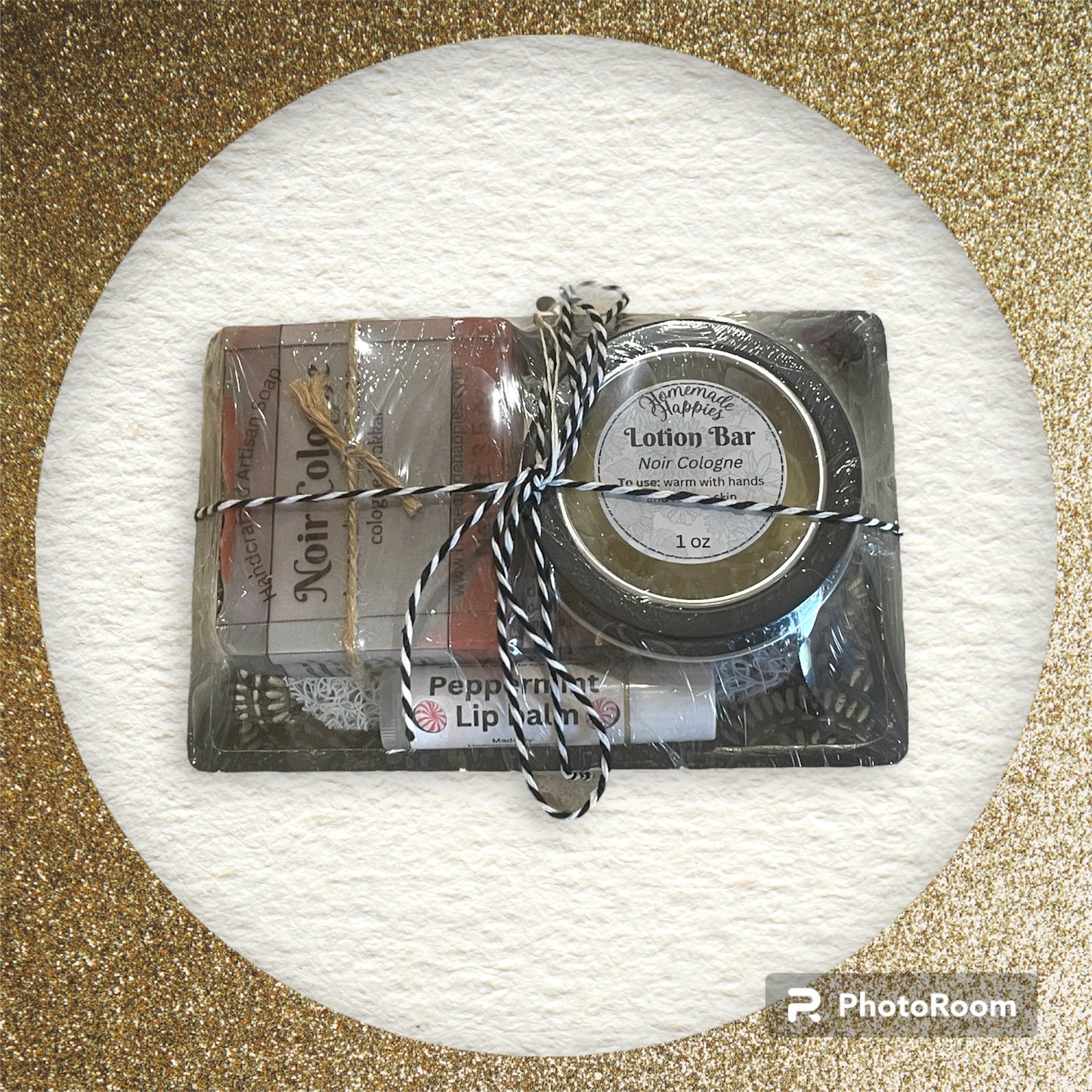 Noir Cologne Solid Lotion Bar