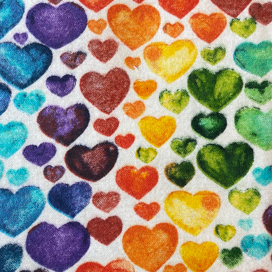 Cover for face/heart rice pack