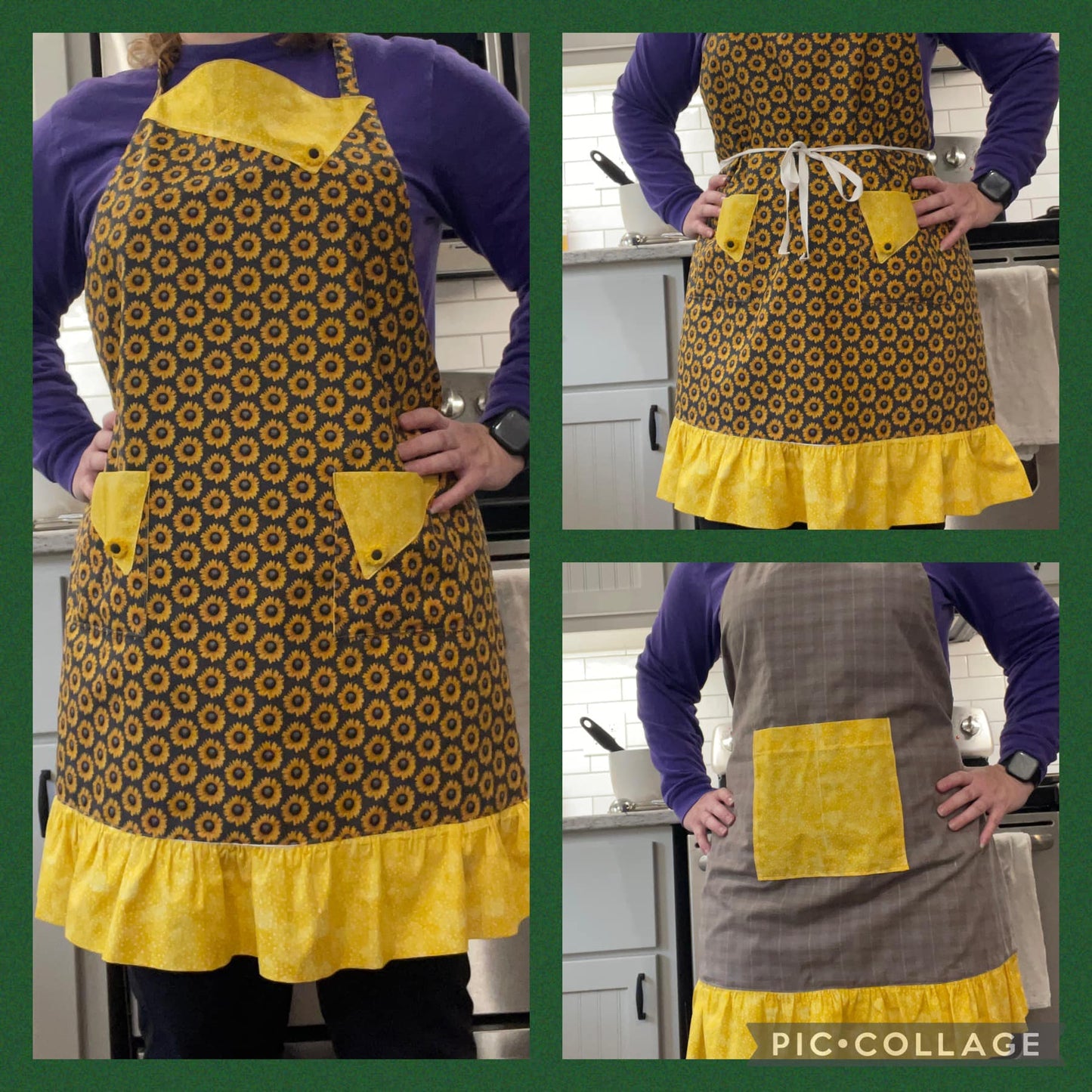 CUSTOM Made Ruffled Apron