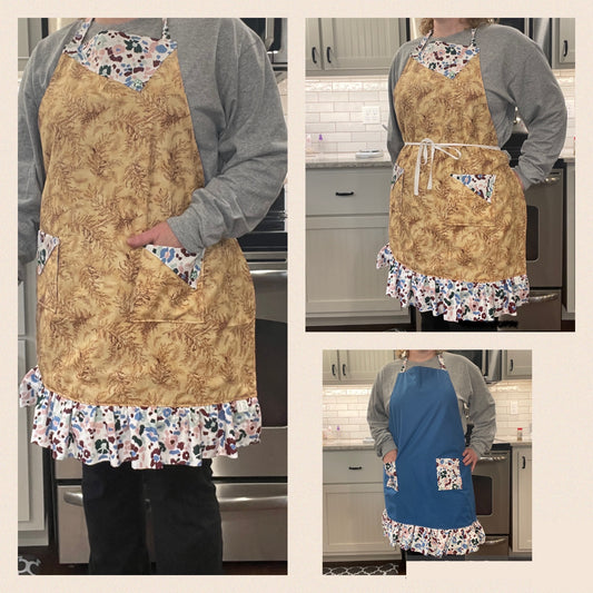 Ruffled Apron-already made