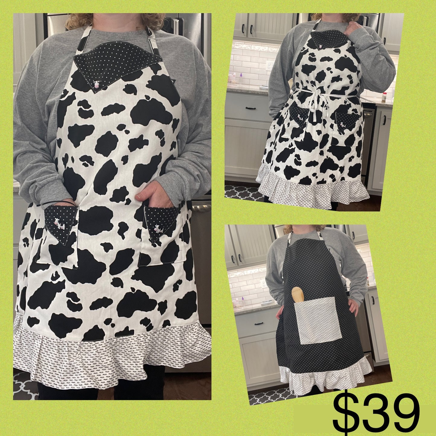 MOOOVE over Ruffled Apron