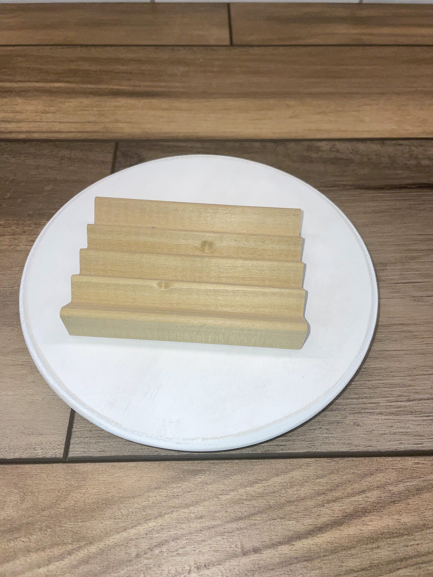 Wooden soap tray