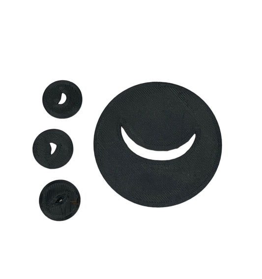 Cheshire Cat or any happy cat Extruder Disc set