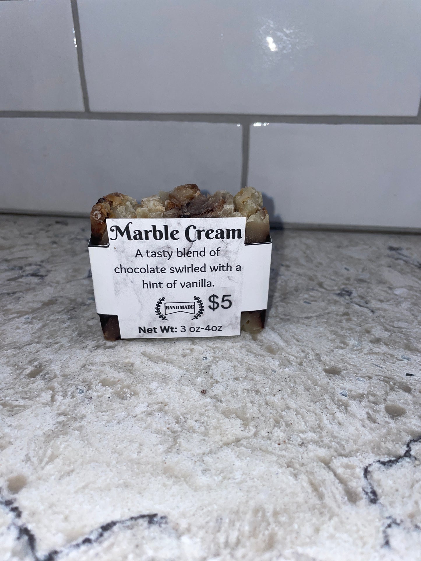 Marble Cream Soap